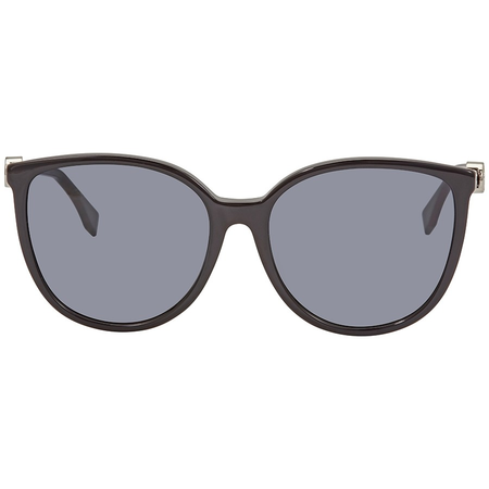 Fendi Fendi F is Fendi Grey Round Ladies Sunglasses FF0310FS8079O58 FF0310FS8079O58