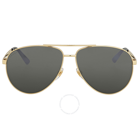 Gucci Gold Aviator Sunglasses GG0137S 002 61