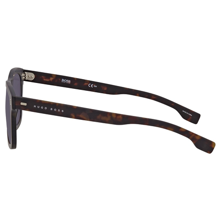 Hugo Boss Hugo Boss Gray Bue Square Men's Sunglasses BOSS0925-0HGIR-52 BOSS0925-0HGIR-52