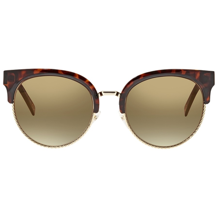 Marc Jacobs Marc Jacobs Brown Gold Browline Ladies Sunglasses MARC170S008654 MARC170S008654