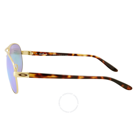 Oakley Feedback Violet Irid Polarized Ladies Sunglasses OO4079-407918-59