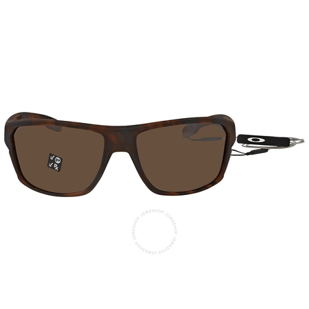 Oakley Split Shot Prizm Tungsten Polarized Rectangular Men's Sunglasses OO9416 941603 64