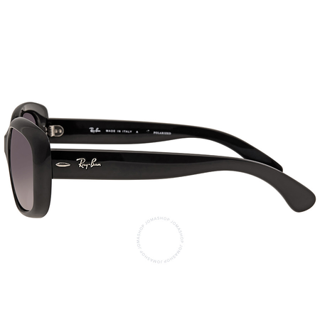 Ray Ban Jackie OHH Grey Gradient Rectangular Ladies Sunglasses RB4101 601/T3 58 RB4101 601/T3 58