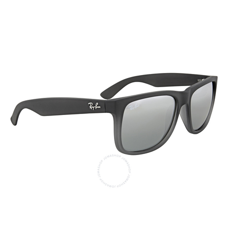 Ray Ban Justin Classic Silver Gradient Mirror Sunglasses RB4165 852/88 55 RB4165 852/88 55