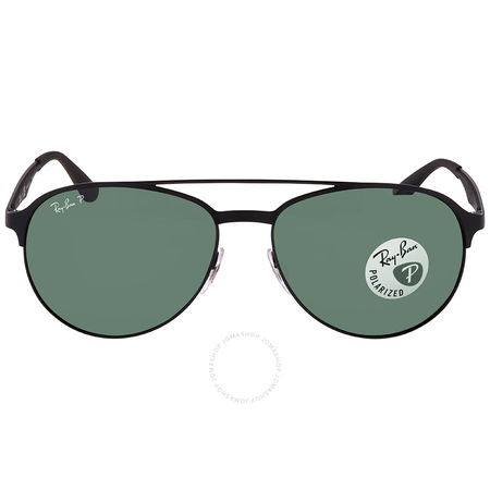 Ray Ban Polarized Green Classic G-15 Aviator Men's Sunglasses RB3606 RB3606 186/9A59