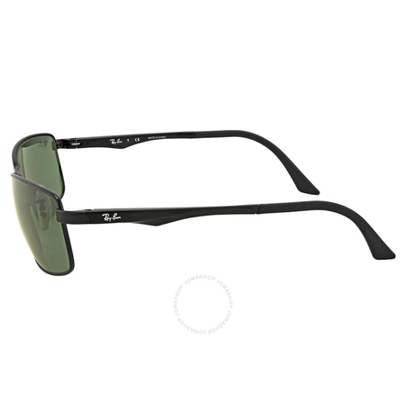 Ray Ban RB3498 Green Classic Sunglasses RB3498 002/71 61-17 RB3498 002/71 61-17