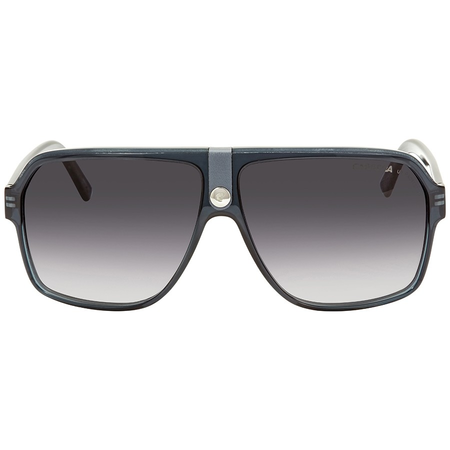 Carrera Carrera Dark Grey Gradient Rectangular Men's Sunglasses CARRERA33S0KB762 CARRERA33S0KB762