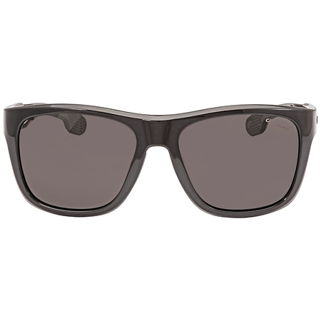 Carrera Carrera Grey Polarized Rectangular Men's Sunglasses CARERRA 4007S 0807 56 CARERRA 4007S 0807 56