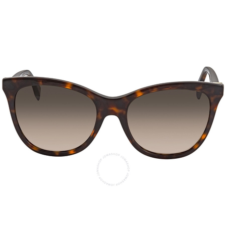 Fendi Brown Cat Eye Ladies Sunglasses FF0200S008655