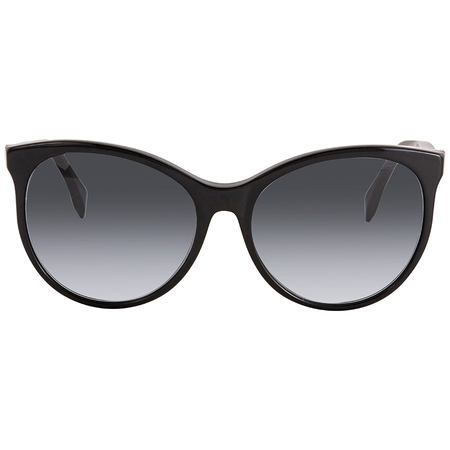 Fendi Cube Grey Gradient Cat Eye Ladies Sunglasses FF0209FS807HD57