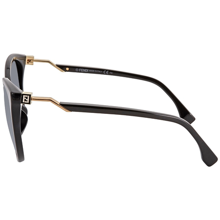 Fendi Cube Grey Gradient Cat Eye Ladies Sunglasses FF0209FS807HD57