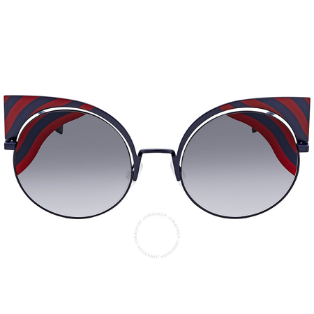 Fendi Grey Gradient Round Sunglasses FF 0215/S FF 0215/S 0M19L