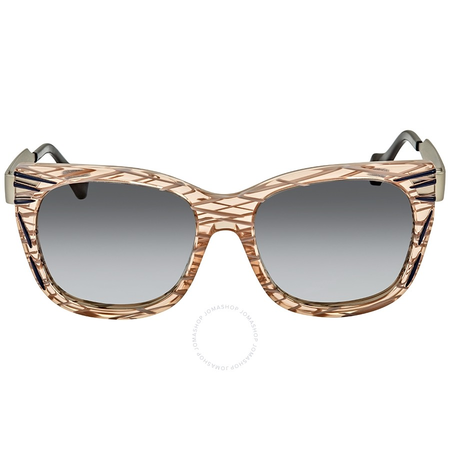Fendi Kinky Thierry Lasry Grey Gradient Square Ladies Sunglasses FF 0180/S VDO/VK -54 FF 0180/S VDO/VK -54