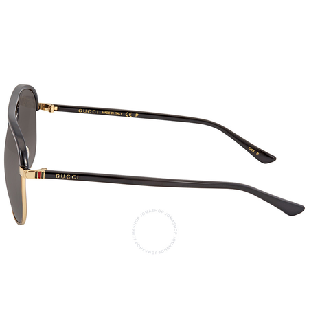 Gucci Grey Aviator Sunglasses GG0292S-002 60 GG0292S-002 60