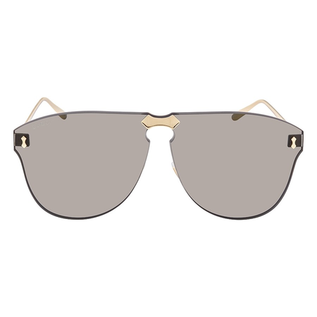 Gucci Grey Pilot Ladies Sunglasses GG0354S 001 99