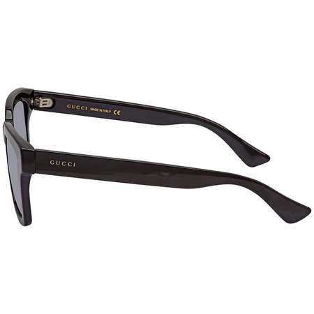 Gucci Gucci Grey Square Men's Sunglasses GG0001S 001 52 GG0001S 001 52