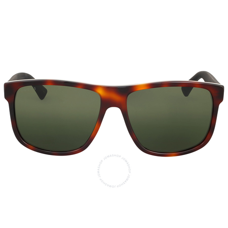 Gucci Square Dark Havana Sunglasses GG0010S00658