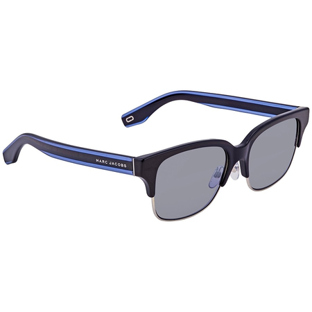 Marc Jacobs Marc Jacobs Light Gray Silver Square Unisex Sunglasses MARC274S0PJP53 MARC274S0PJP53