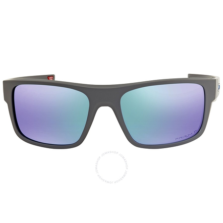 Oakley Drop Point Polarized Prizm Sapphire Rectangular Men's Sunglasses OO9367-936706-60