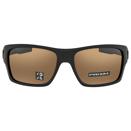 Oakley Turbine Prizm Tungsten Polarized Rectangular Men's Sunglasses OO9263-926340-63