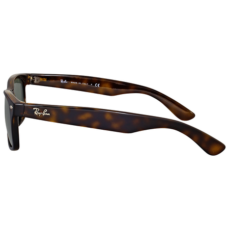 Ray Ban Ray-Ban New Wayfarer Classic Alternate Fit Green Lens Sunglasses RB2132F 902 52