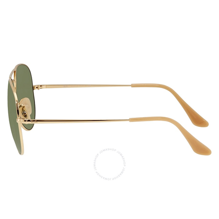 Ray Ban Polarized Green Classic G-15 Aviator Unisex Sunglasses RB3689 9064O9 58 RB3689 9064O9 58