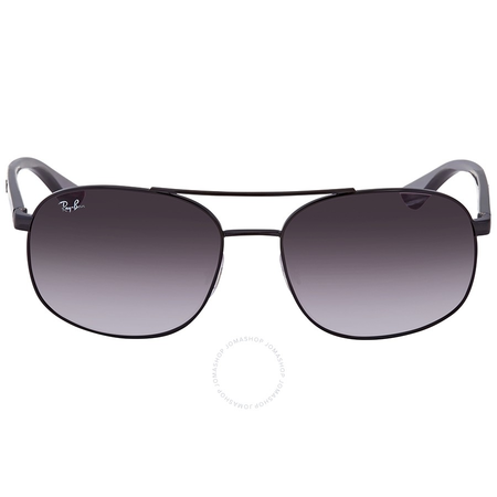 Ray Ban RayBan RB3593 Grey Gradient Square Sunglasses RB3593 002/8G58