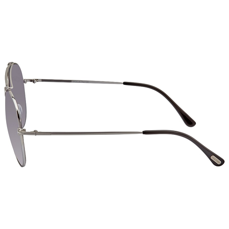 Tom Ford Indiana Gradient Smoke Unisex Sunglasses FT0497-18B-60