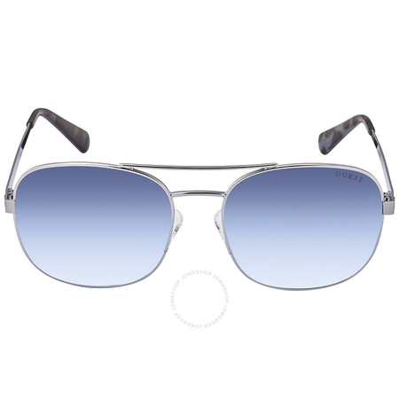 Guess Blue Square Men's Sunglasses GU520110X56