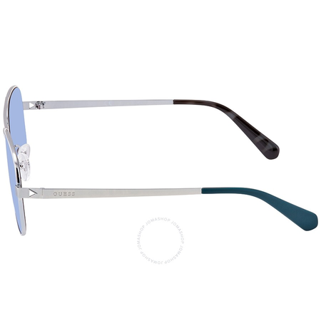 Guess Blue Square Men's Sunglasses GU520110X56