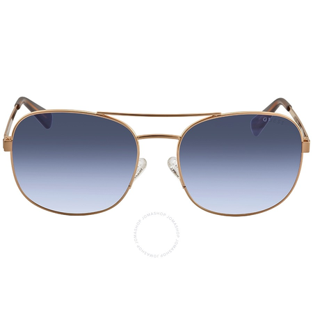 Guess Blue Square Men's Sunglasses GU520132X56