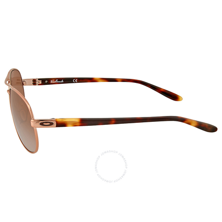 Oakley Feedback Rose Gold-Tone Aviator Sunglasses OO4079-407901-59