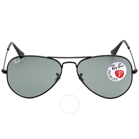 Ray Ban Aviator Classic Polarized Green Classic G-15 Sunglasses RB3025 002/58 55 RB3025 002/58 55