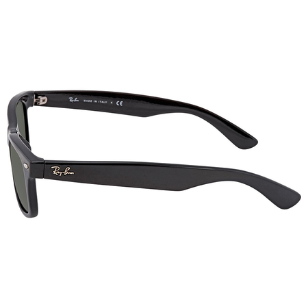 Ray Ban Ray Ban New Wayfarer Classic Crystal Green Sunglasses Men's Sunglasses 0RB2132F90152 0RB2132F90152