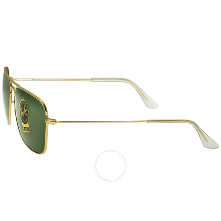 Ray Ban Ray-Ban Caravan Arista Frame Green Lens Sunglasses RB3136 001 58-15 RB3136 001 58-15