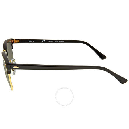 Ray Ban Clubmaster Classic Polarized Green Classic G-15 Sunglasses RB3016 901/58 49 RB3016 901/58 49