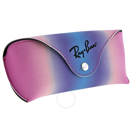 Ray Ban Ray-Ban Erika Rubberized Black Frame -Gray Gradient Lens 54mm Round Ladies Sunglasses RB4171 622/8G 54-10