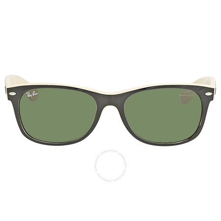 Ray Ban New Wayfarer Green Gradient Lens 55mm Men's Sunglasses RB2132 875 55-18