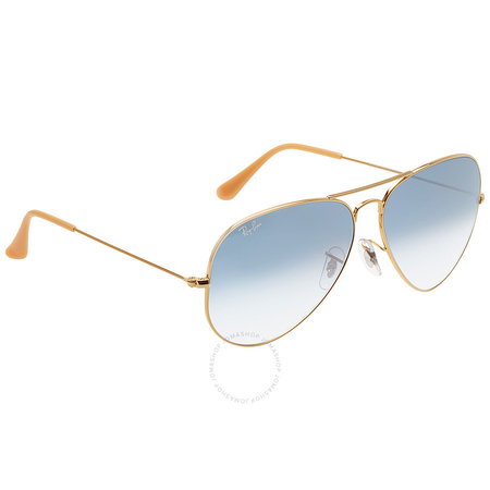Ray Ban Original Aviator Blue Gradient Sunglasses RB3025 001/3F 62 RB3025 001/3F 62
