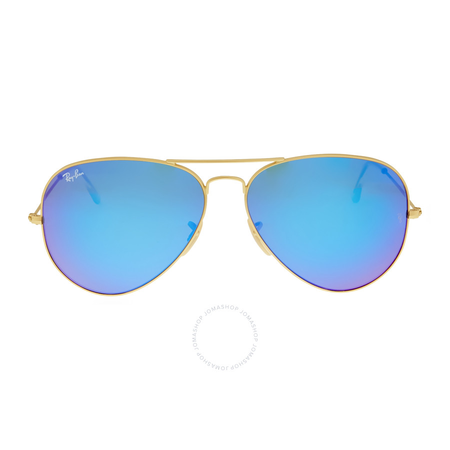 Ray Ban Aviator Pilot Blue Flash Sunglasses RB3025 112/17 62 RB3025 112/17 62