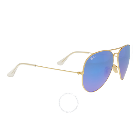 Ray Ban Aviator Pilot Blue Flash Sunglasses RB3025 112/17 62 RB3025 112/17 62