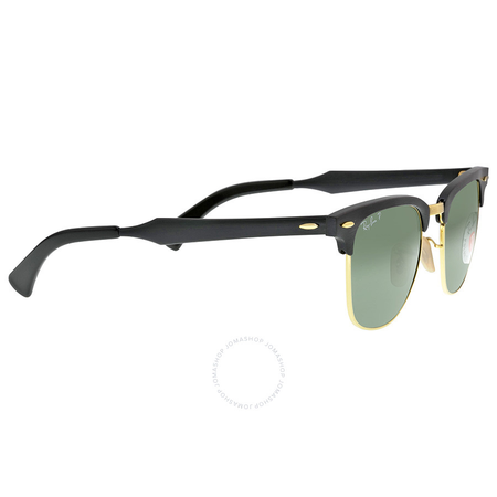 Ray Ban Clubmaster Polarized Green Classic Sunglasses RB3507 136/N5 51-21 RB3507 136/N5 51-21