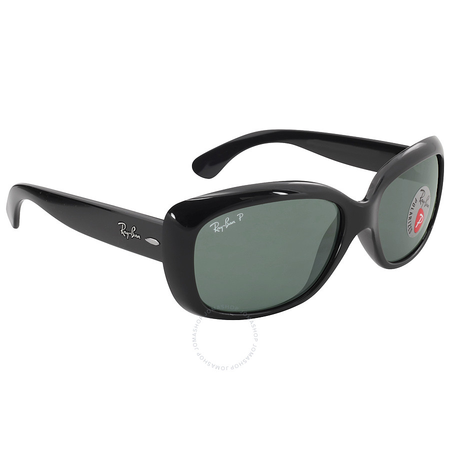 Ray Ban Jackie Ohh Polarized Green Classic G-15 Ladies Sunglasses RB4101 601/58 58 RB4101 601/58 58-17