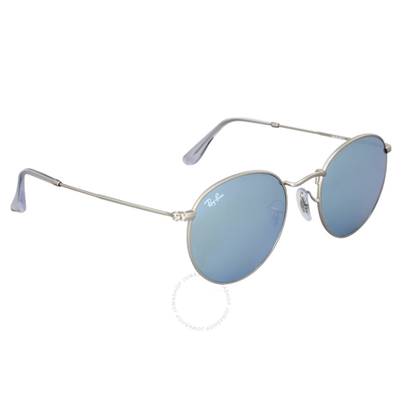 Ray Ban Ray-Ban Round Silver Flash Sunglasses RB3447 019/30 50