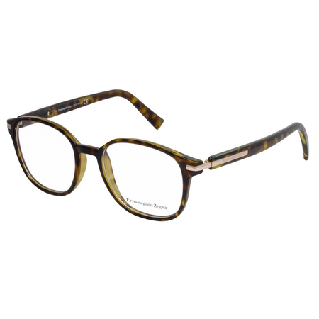 Zegna Dark Havana Eyeglasses EZ5004 052 49