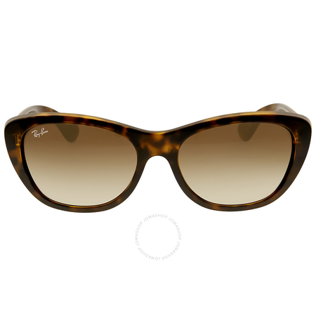 Ray Ban RB4227 Brown Gradient Ladies Sunglasses RB4227 710/13 55-17 RB4227 710/13 55-17
