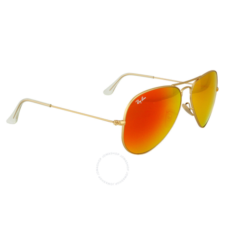 Ray Ban Ray-Ban Aviator 58mm Orange Flash Sunglasses RB3025 112/69 58-14