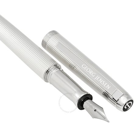 Georg Jensen Sterling Silver 925 Line Fountain Pen 3585130