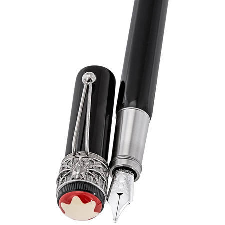 Montblanc Heritage Collection Rouge et Noir Spider Metamorphosis Special Edition M Fountain Pen 117846