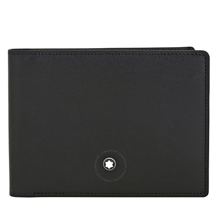 Montblanc Meisterstuck Ballpoint Pen and 6CC Wallet Set - Black 117084